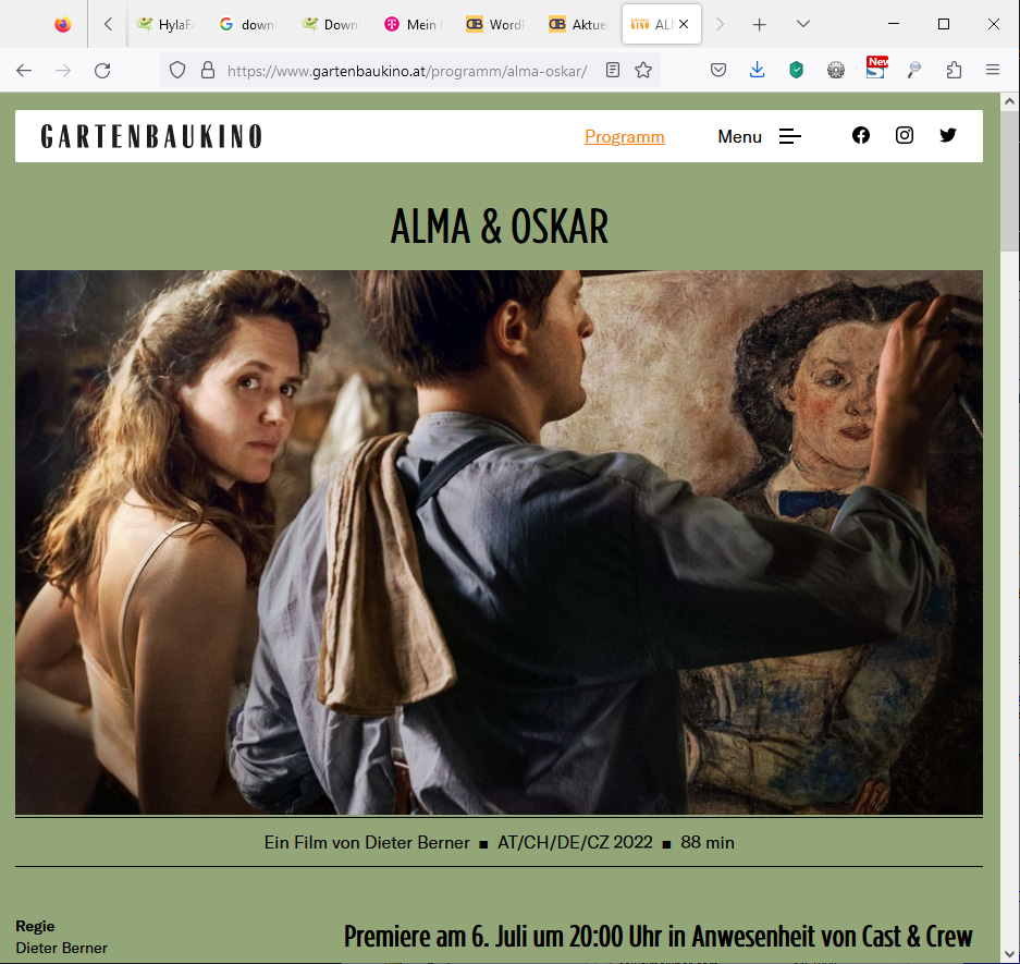 Premiere Alma & Oskar